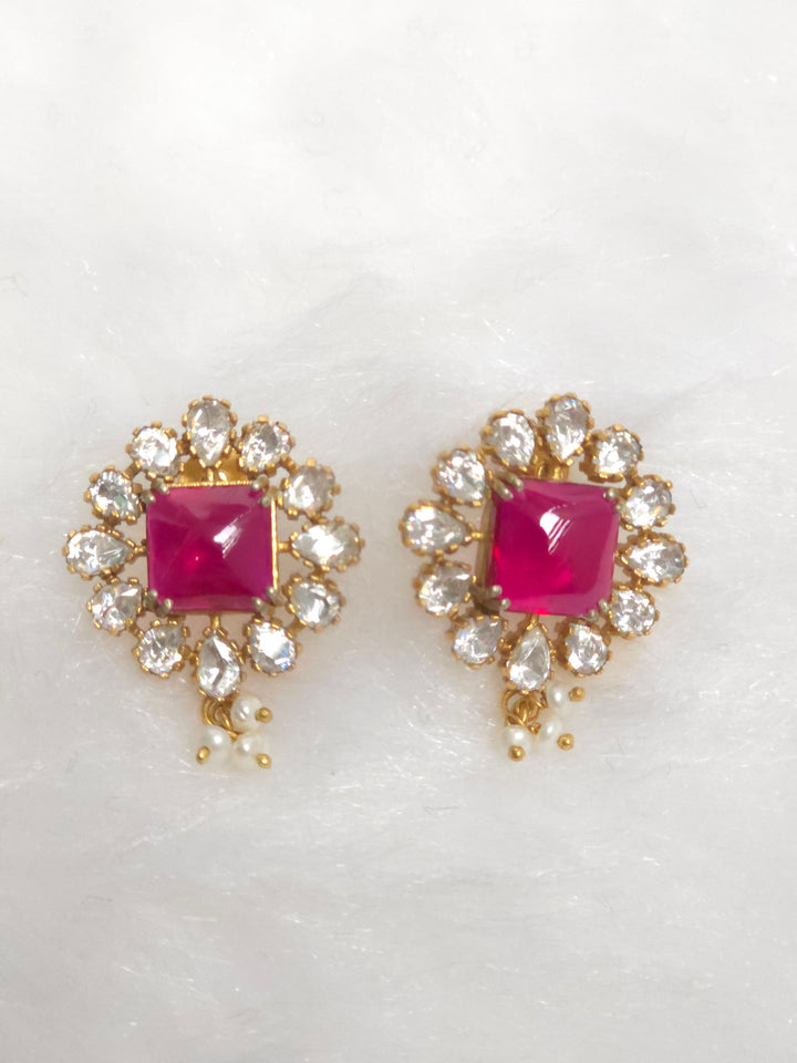 Rosy Glow Pendant Set