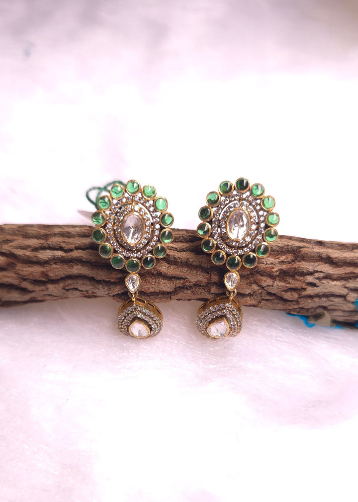 Emerald Drop Earrings