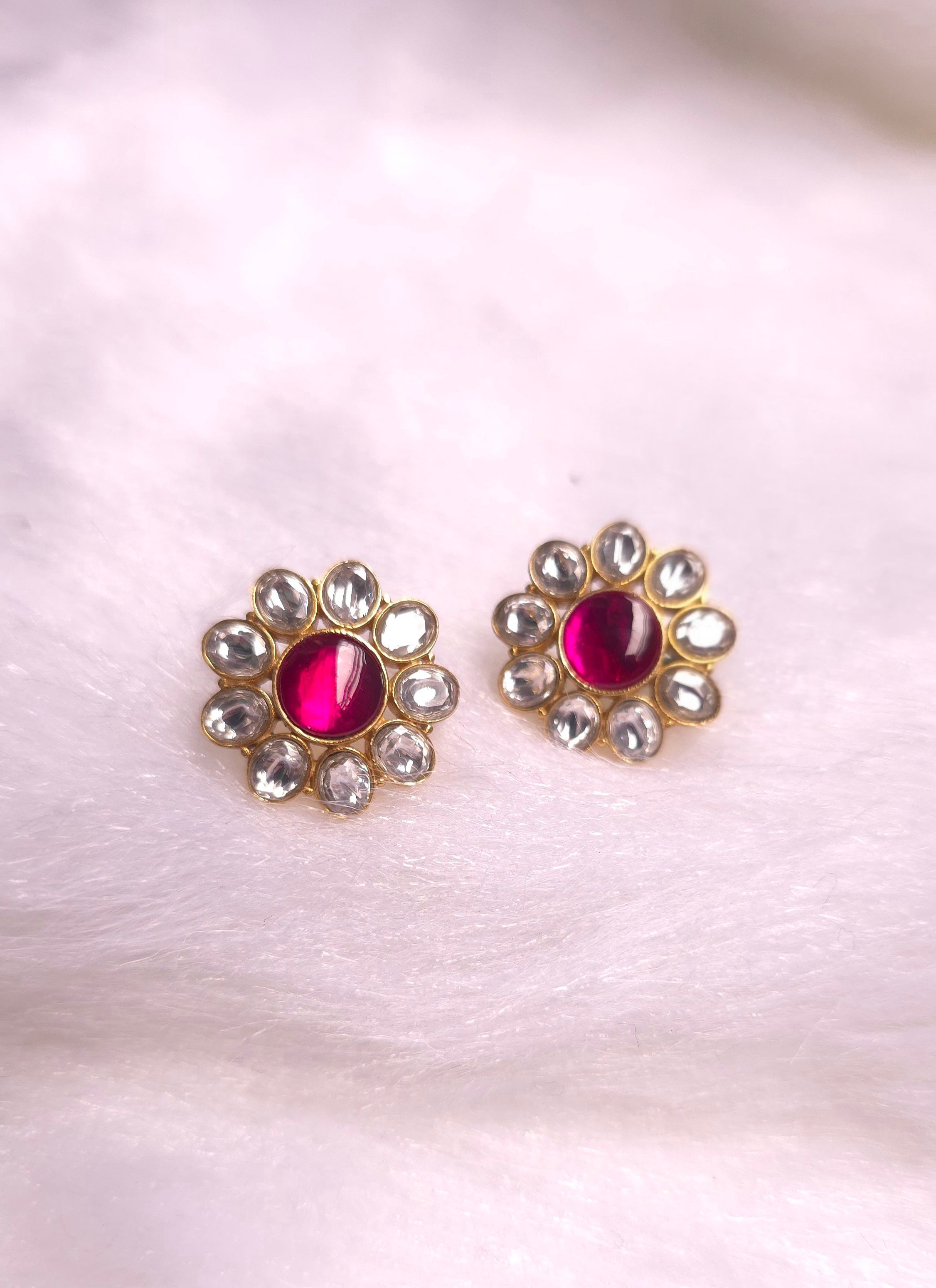 Ruby Bloom Studs