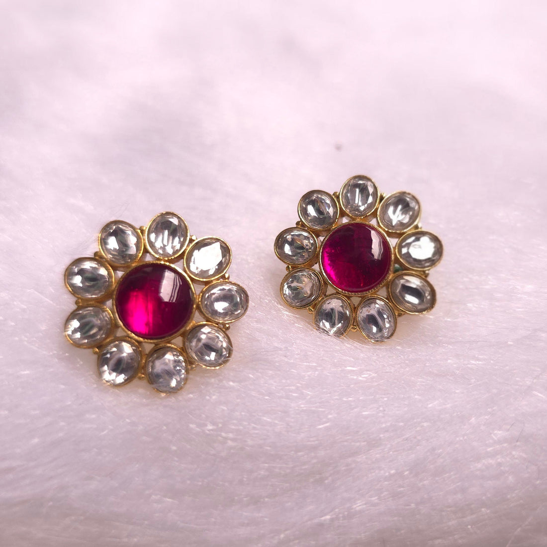 Ruby Bloom Studs