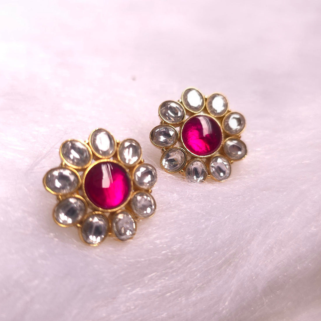 Ruby Bloom Studs