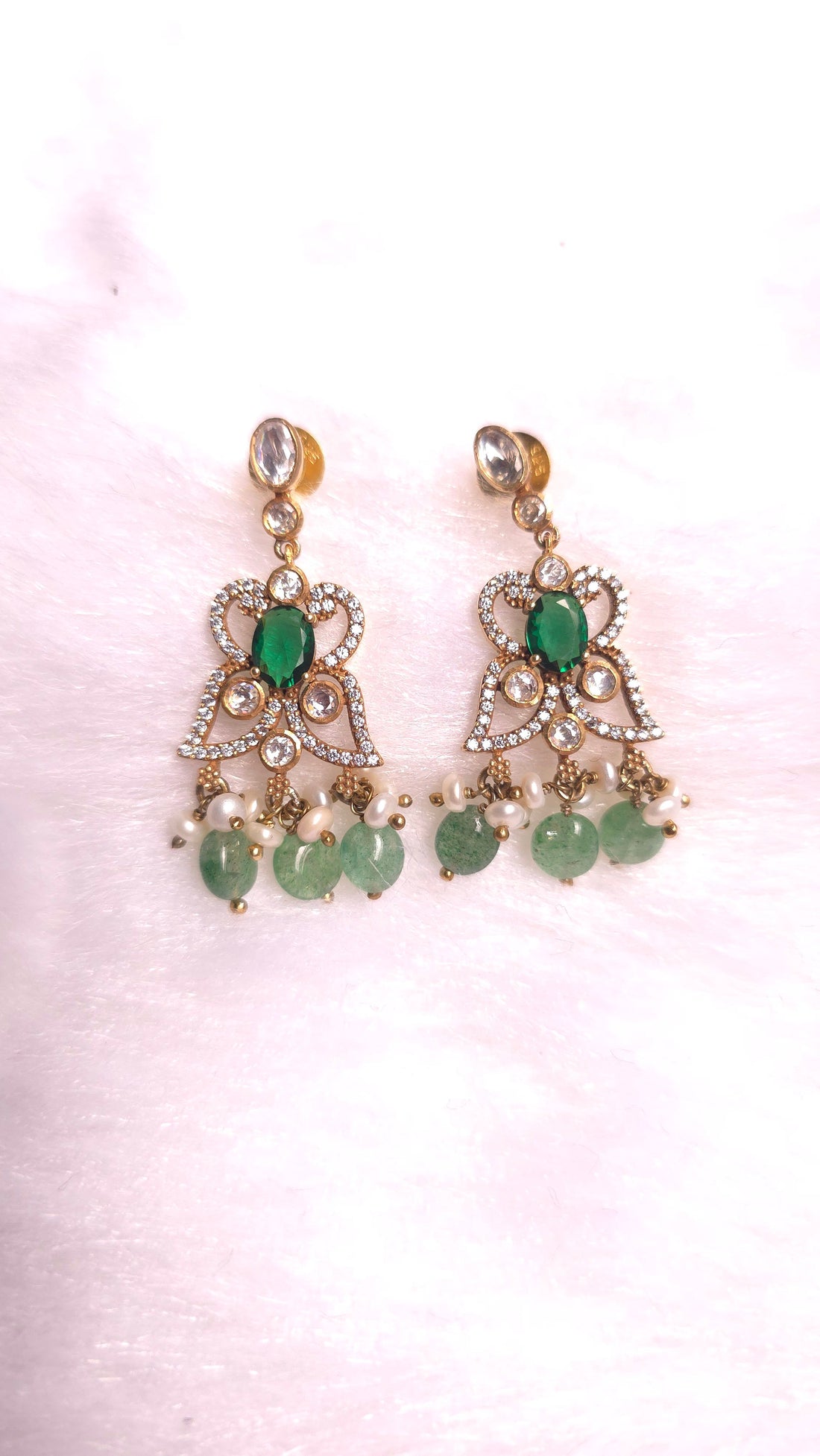 Emerald Dew Pendant Set