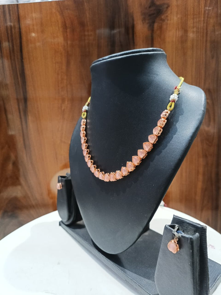 Montana Elegant American Diamond Necklace Set